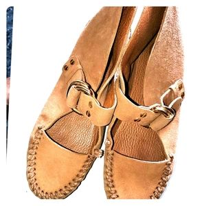 EUC Tory Burch Belen Suede Leather Booties